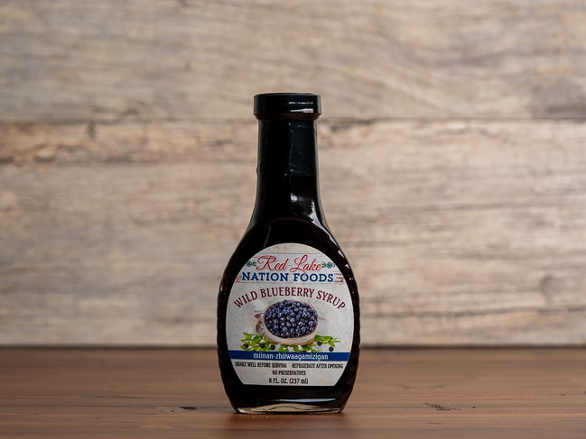 Red Lake Nation Wild Blueberry Syrup