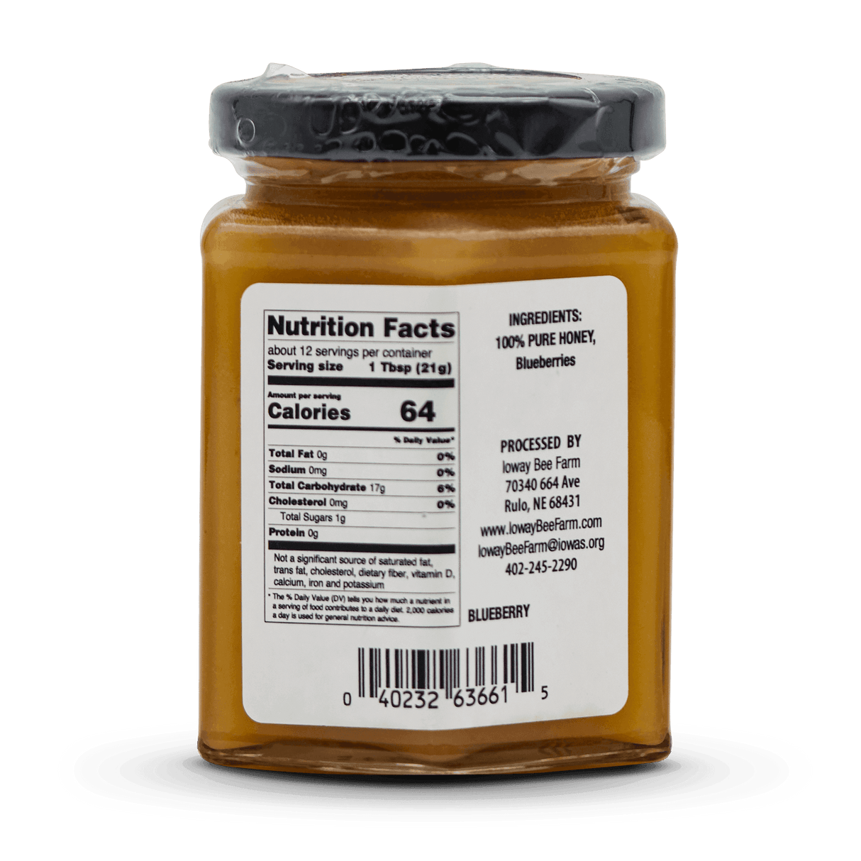 Ioway Bee Farm Blueberry Creamed Honey