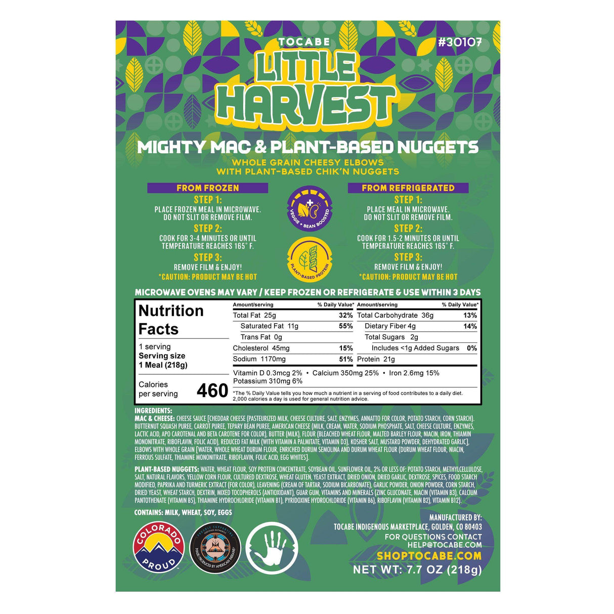 Mighty Mac & Plant-Based Nuggets