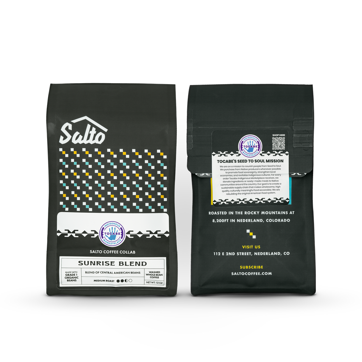 Tocabe x Salto Sunrise Blend Medium Roast Coffee