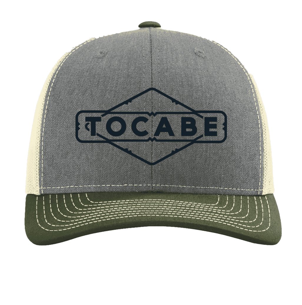Tocabe Diamond Trucker Hat – Gray