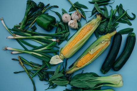 Featured ingredients for Three Sisters Salad Recipe