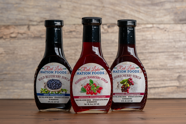 Red Lake Nation Wild Fruit Syrup Bundle