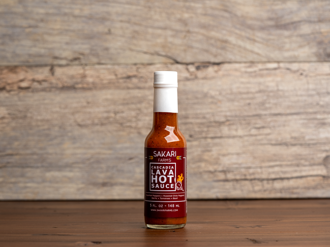 Sakari Farms Cascadia Lava  Hot Sauce