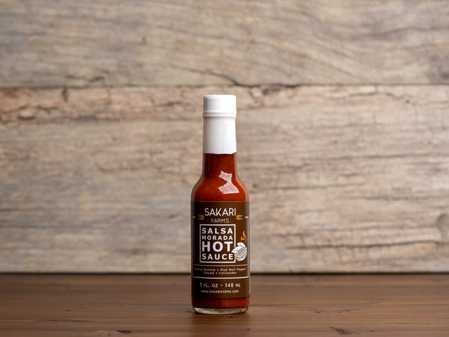 Sakari Farms Salsa Morada Hot Sauce