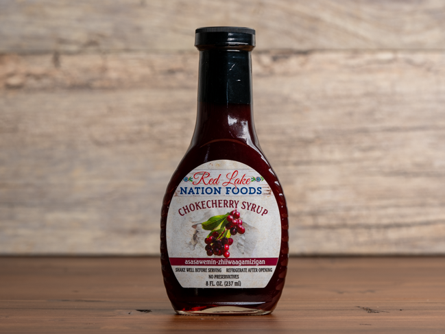 Red Lake Nation Wild Chokecherry Syrup