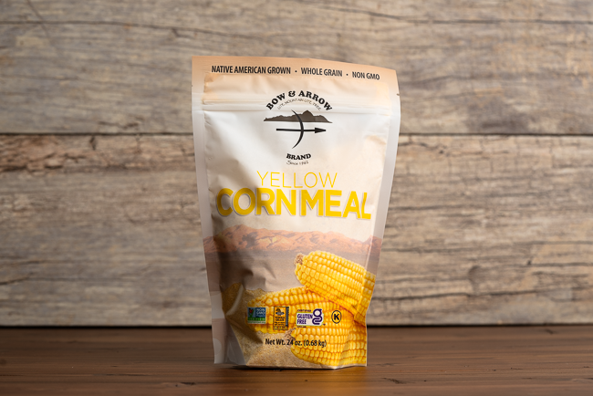 Bow & Arrow Yellow Cornmeal - 24 oz