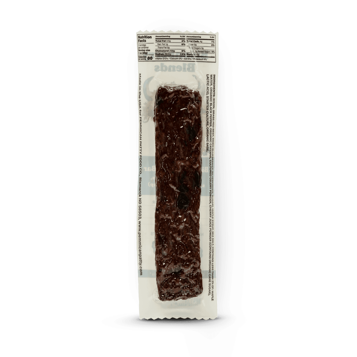 Pemmican Patty's Blueberry & Sage Bisonberry Bar