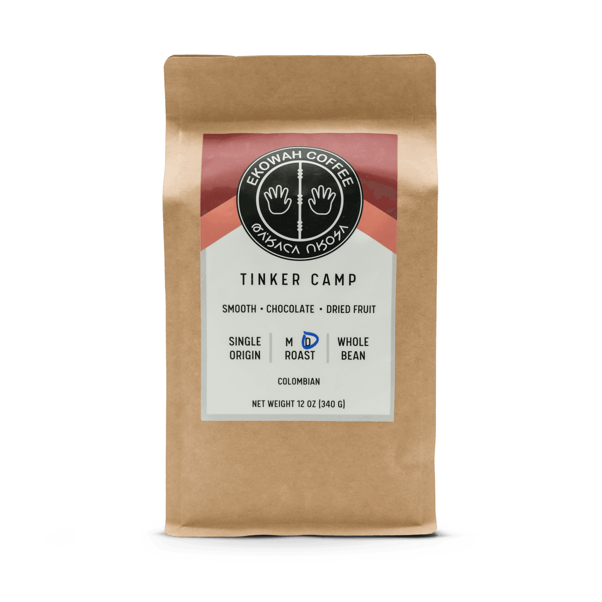 Ekowah Coffee Tinker Camp Colombian Dark Roast