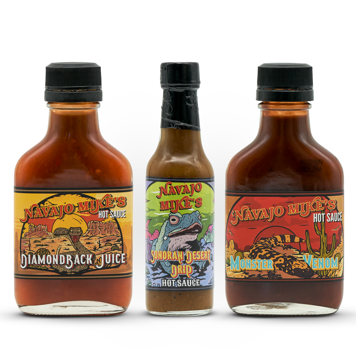 Navajo Mike's Hot Sauce Trifecta
