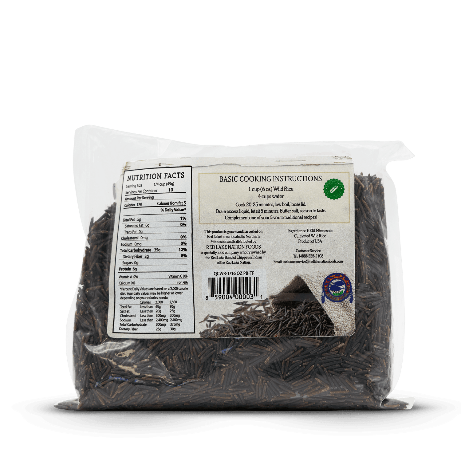 Red Lake Nation Cultivated Wild Rice | Indigenous Native Food – Tocabe ...