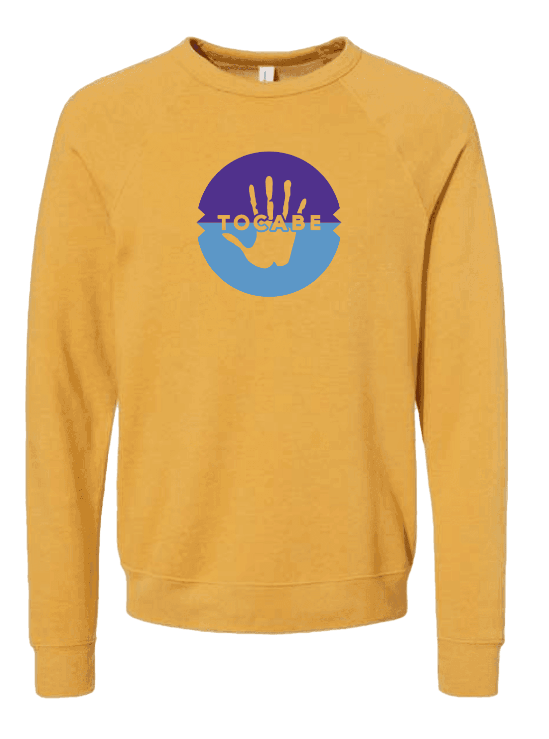 Tocabe Split Hand Crewneck Sweatshirt – Mustard