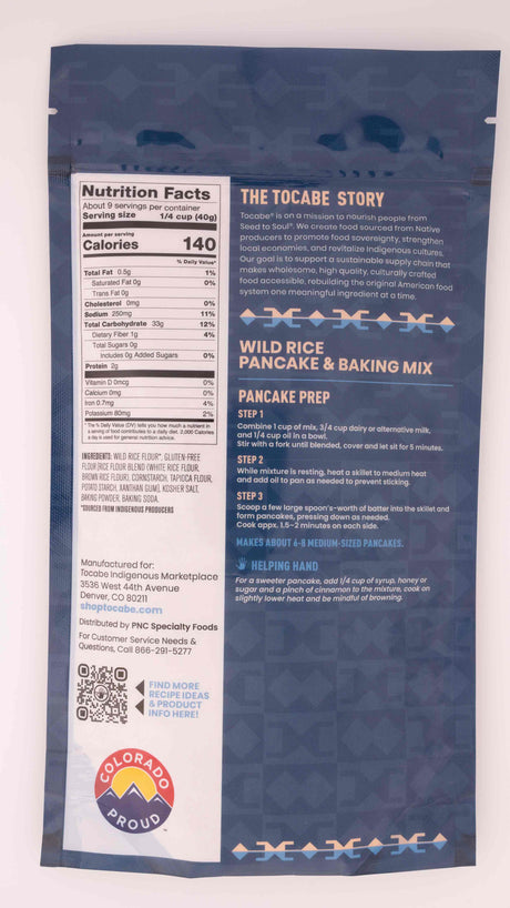 Tocabe's Wild Rice Pancake Mix