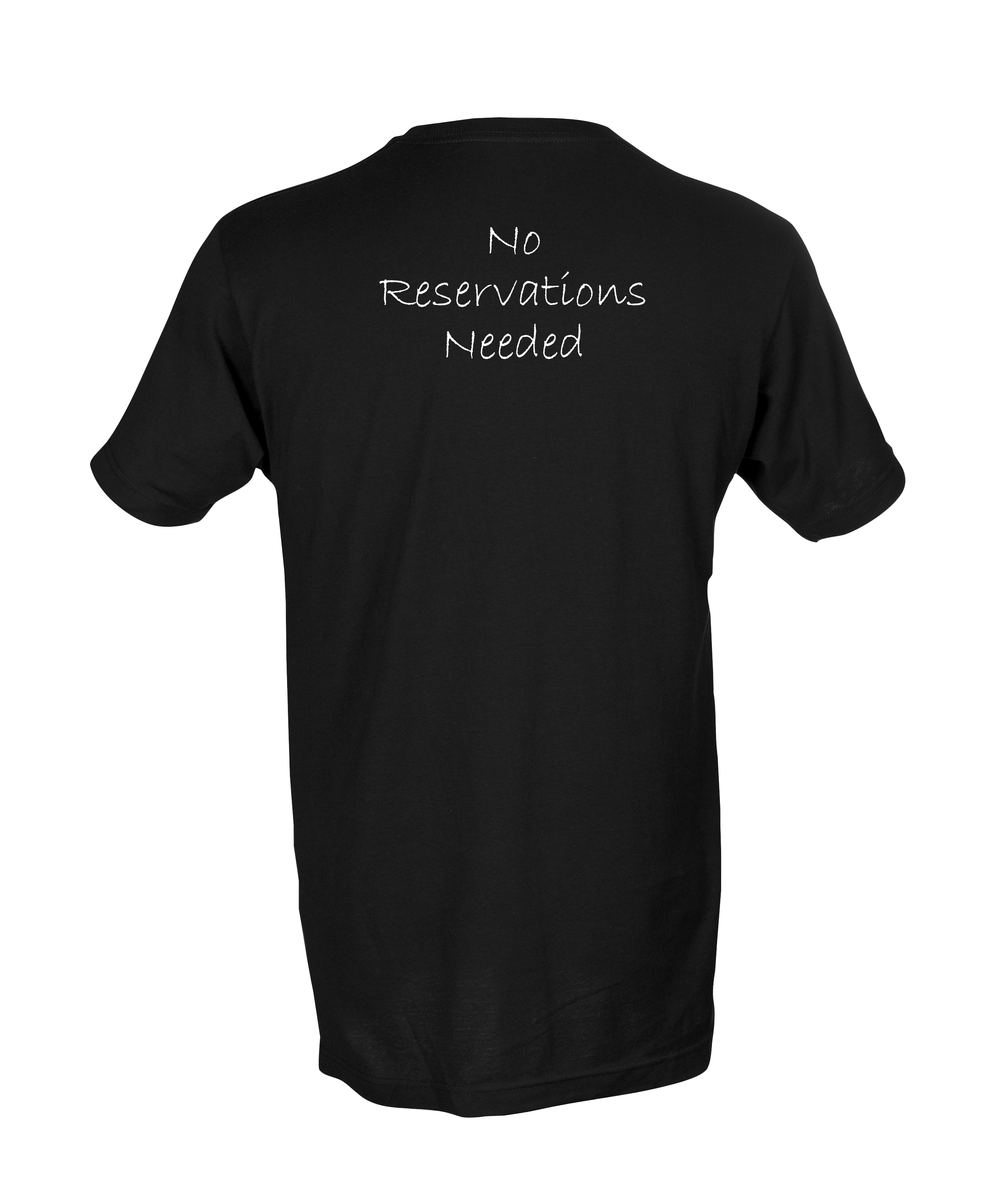 Tocabe 2008 Original No Reservations Needed T-shirt
